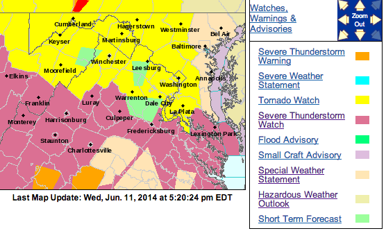 Severe Thunderstorm Watch – ! EXPIRED !