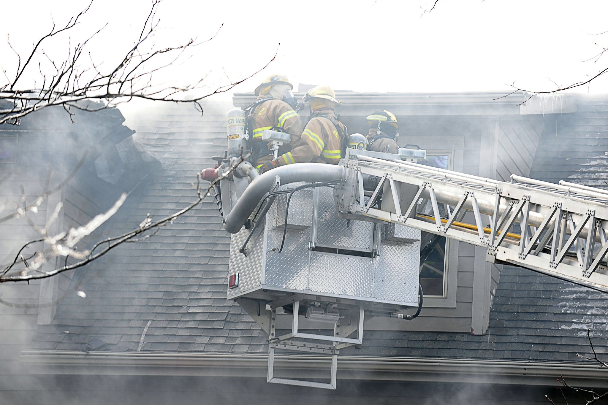 Nelson: Wintergreen Fire Crews Work Costly Sunday Afternoon House Fire On Mountain – (Video)