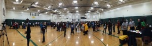 Thanks to Stuart Smith of Roseland for the photo above. : The Nelson Middle School Gym was packed Tuesday evening - March 10, 2015 during another Dominion Open House in Lovingston. 