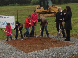Photo By Brian Mininger : Kutlay "Peter" Kay  and family of ZenithQuest make it official this past Saturday during the groundbreaking of the Afton facility. 
