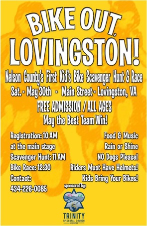 Bike Out Lovingston Set For Late May