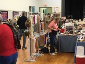 In addition to locally raised produce (when available) and meats at the indoor winter market, many crafts are available as well.