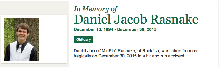 Funeral Arrangements Released For 21 Year Old Daniel Rasnake
