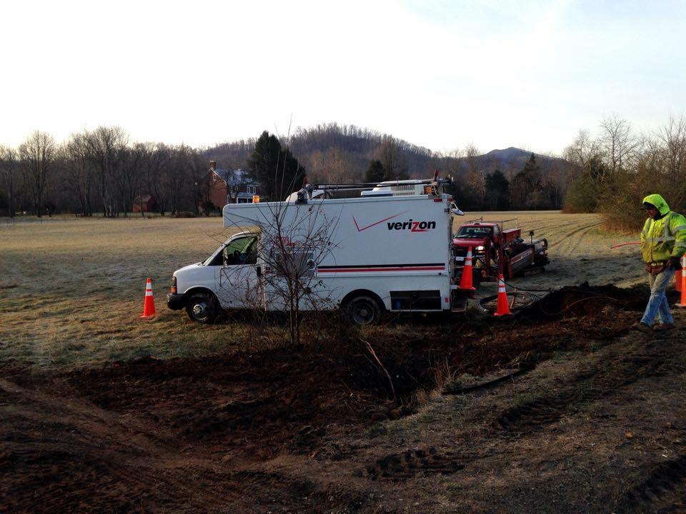 Nelson : Repairs Underway To Major Fiber Cable Cut In Nellysford : Some Customers Restored : Updated 1:30 PM
