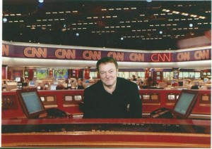 Doug Viar some years ago while visiting CNN in Atlanta. One of the many networks he did work for prior to his death on April 4, 2011. 