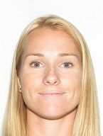 She is described as a white female with blonde hair and green eyes. She is 5’6 and weighs approximately 125 lbs.