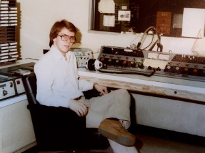 BRL Publisher Tommy Stafford way back in the days as a much younger radio station DJ in Northwest Tennessee in the late 1970s. 