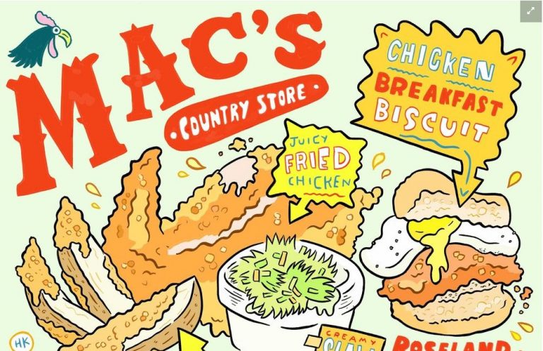 Nelson / Roseland : Mac’s Country Store Gets Major Kudos For Fried Chicken