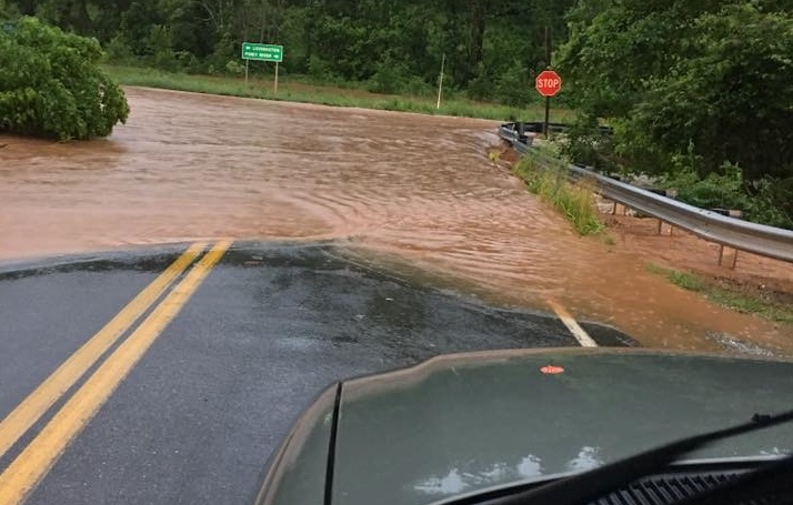 Major Flooding Hits Parts Of The Blue Ridge : Updated 12:50 PM With CBS-19 Video Story