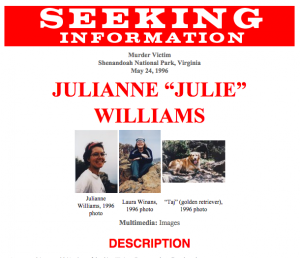 Click on the photo above to get specific more information on Julianne Williams. 