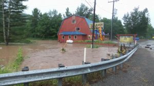 Photo courtesy of Nikki Chambers : Ski Barn has its roots deep in West Virginia. It was founded there over 25 years ago. They still have a big footprint in the state. Nikki tells us one of their main stores (shown here) was hit by the flooding as well. 