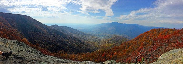 Fall Colors Popping Now In The Blue Ridge