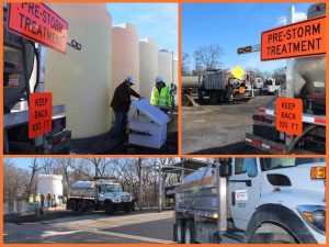 Photos courtesy of VDOT Staunton, Virginia : Crew were getting ready to hit the highways and pretreat Wednesday in anticipation of some wintry weather that's predicted for the area late Friday night into early Saturday morning. 