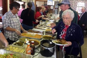 Thanks to Don Harvey for the photos! : Folks packed the Piney River Fire Department this past Saturday - February 18, 2017 for their annual Chitterling Dinner Fundraiser. 