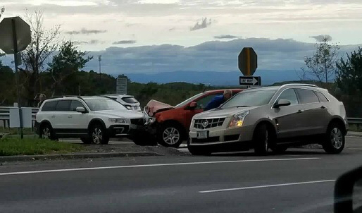 Afton Mountain : Crews Work To Clear Morning Accident On Route 250 At 64 Entrance