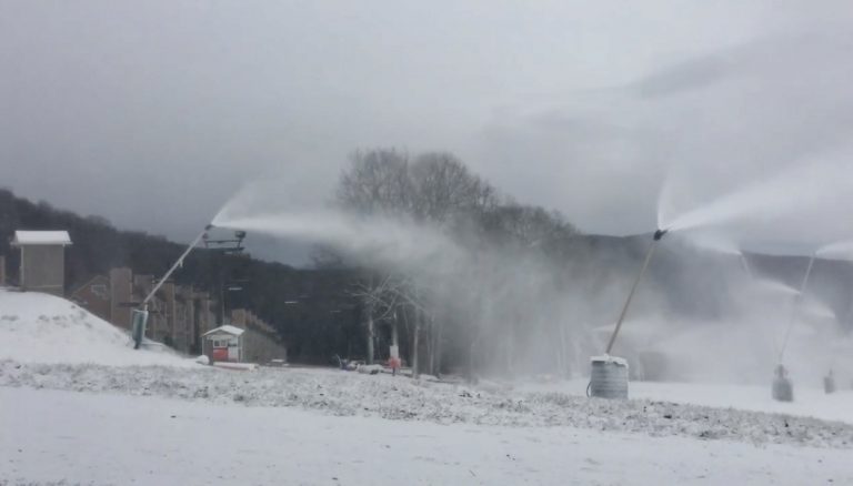 Snowmaking Officially Begins At Wintergreen Resort – Really! (Video)