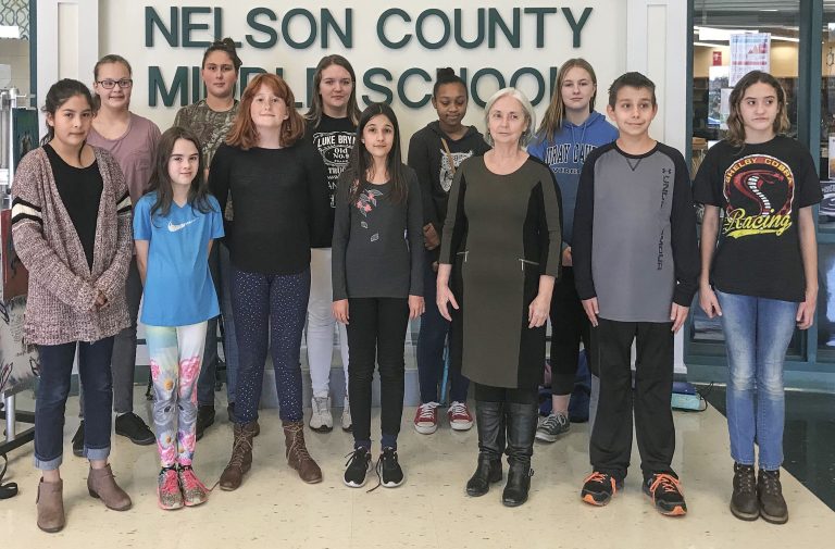 Lovingston : Virginia Master Naturalists Award Grant To Nelson Middle School  Ecology Club