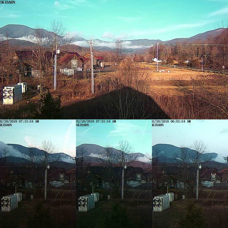 The Blue Ridge Wakes Up On Our BRL-SkiBarn Webcam