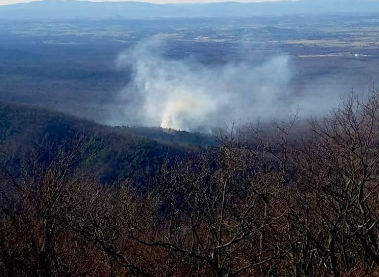 Augusta County : Saturday Afternoon Forest Fire Now Under Control