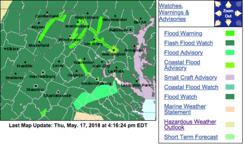 FLOOD WATCH : (CANCELED) For Most Areas