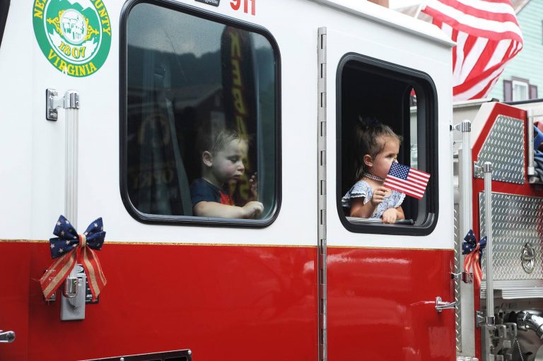 Lovingston Holds Annual 4th Of July Parade