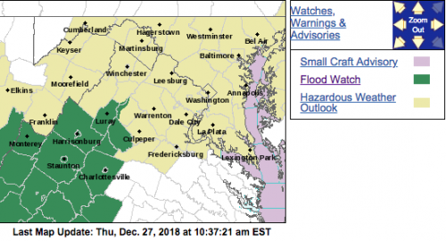 Flood Watch : Thursday Night Until Late Friday or Saturday AM For Much Of Area