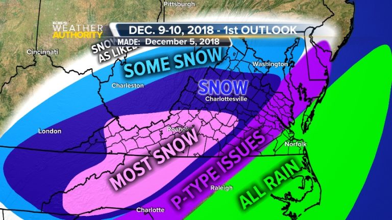 Possibly Significant Winter Storm Taking Shape For Part Of Coming Weekend