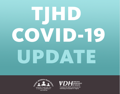 Latest Covid-19 Numbers From TJHD As Of Sunday  AM 3.29.20