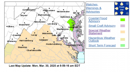 Weather Alert : INCREASED FIRE DANGER THIS AFTERNOON ACROSS CENTRAL VIRGINIA
