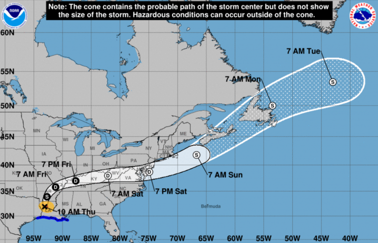 Remnants Of Hurricane Laura To Affect Blue Ridge Area This Weekend