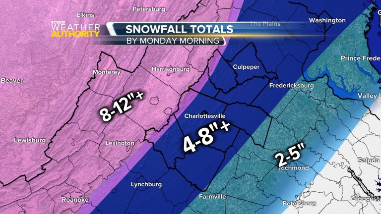 Major Winter Storm Heads For Area Again – Storm Watch Issued (Updated 8:30 PM Friday)