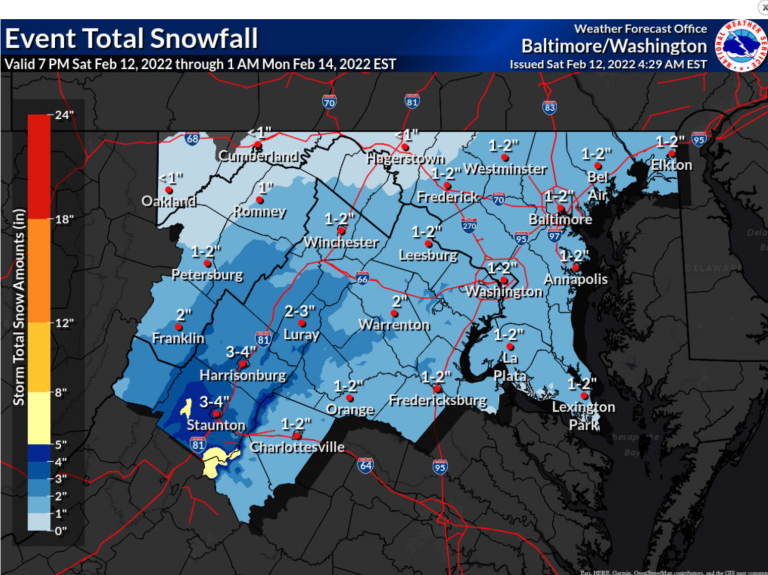 Winter Storm Watch Begins Late Saturday Night (Replaced See Latest Post)