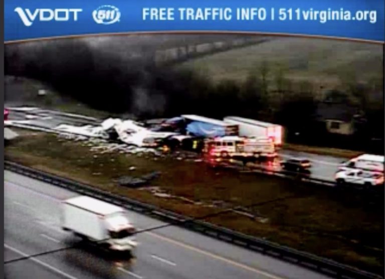 I-81 SOUTHBOUND REOPENED IN ROCKBRIDGE COUNTY DUE TO MULTI-VEHICLE CRASH – UPDATED