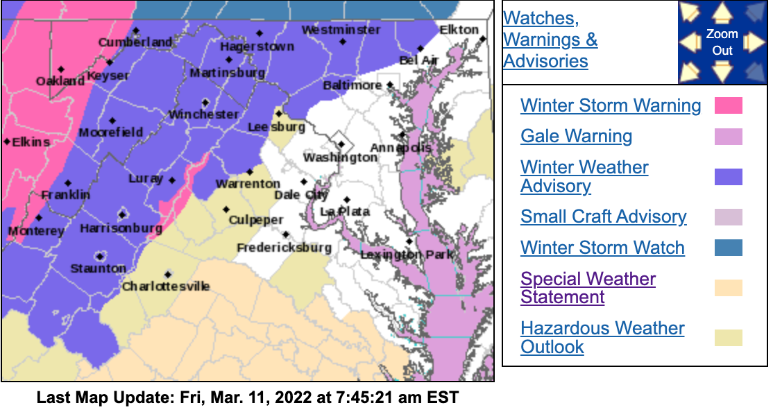 Winter Storm Warning Replaced With Blizzard Warning (EXPIRED) - Blue ...