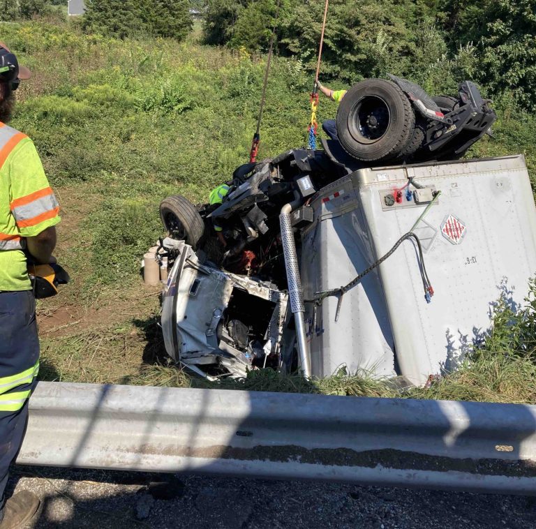 UPDATE: VSP Investigating Semi Crash in Augusta County That Closed I-81 NB