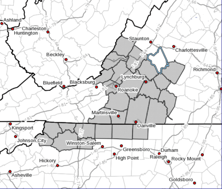 Increased Fire Danger This Afternoon Across Parts Of The Blue Ridge (3.7.23)