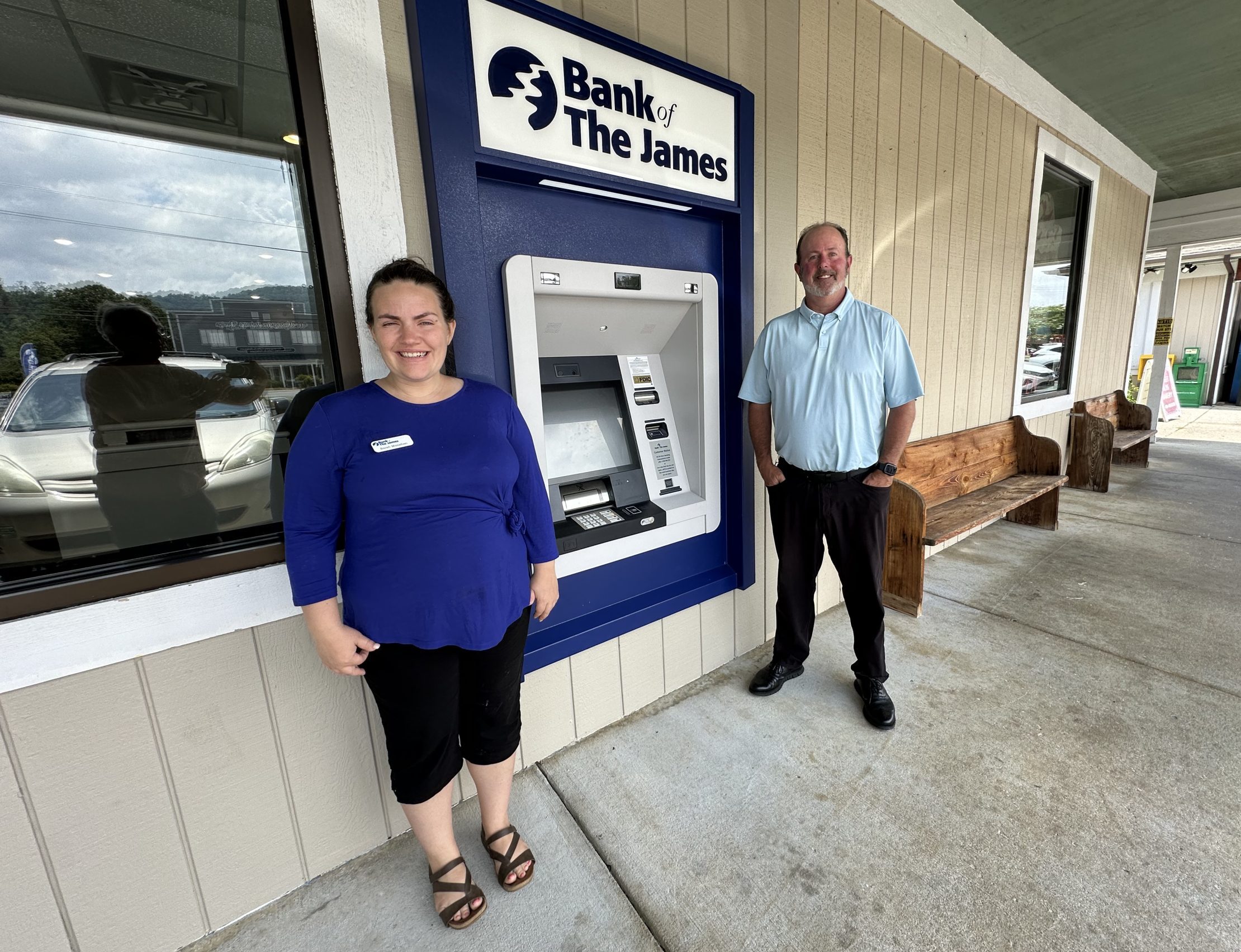 Bank Of The James Madison Heights Nellysford : Familiar Faces - Bank Of The James Opens New Branch - Blue